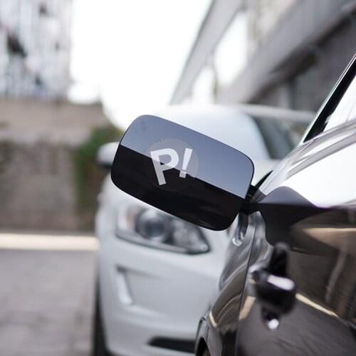 2x Car Styling Vinyl Letter Word P PARKING Auto Body Window Sticker Decal Reflective