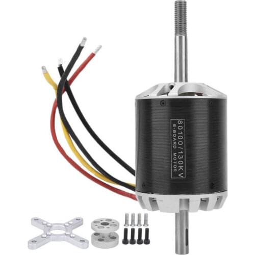 80100 Brushless DC Motor Kit Engine Accessories for Remote Control Toys 48V 130KV 7000W