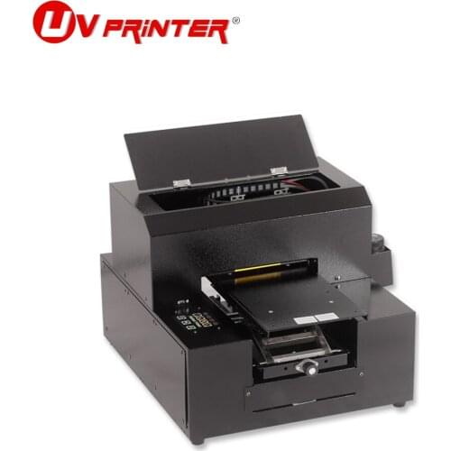 A4 UV Flatbed Printer Basic Model 6-color Channel Printable Plastic Leather Glass Wood Ceramic Small Household Printing Machine
