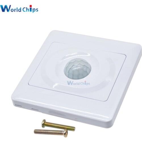 AC 110V 220V PIR Infrared Switch Module IR Body Motion Sensor Auto On off Lights Lamps Smart Delay Light Control Switch Module