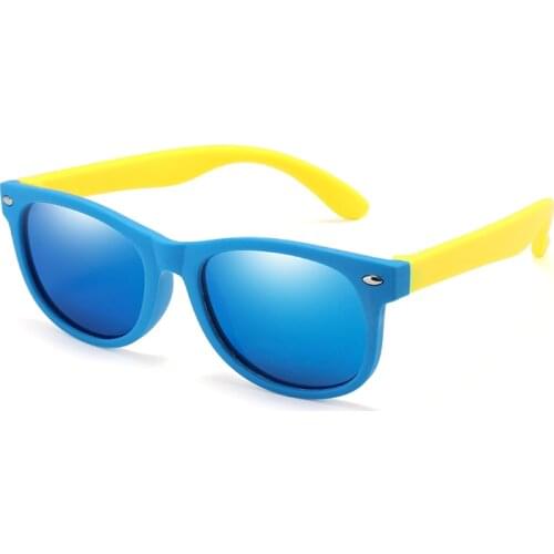 Kids Polarized Sunglasses Boys Girls Baby Sun Glasses Silicone Safety Glasses Gift For Children UV400 Eyewear Child Shades Gafas