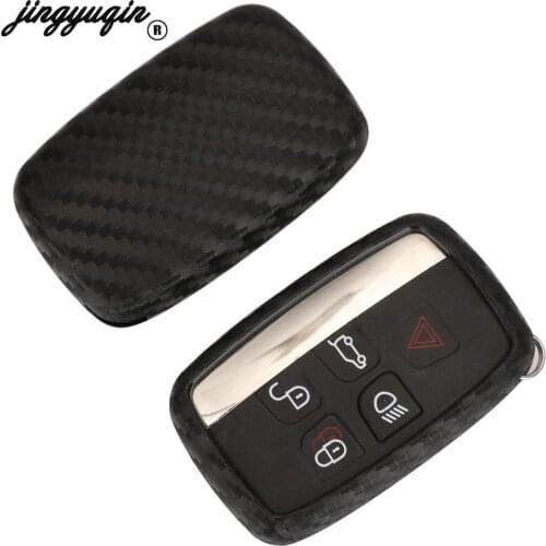 Jingyuqin Key Fob Case Cover For Land Rover A9 Range Rover Sport Evoque Freelander 2 Jaguar XE XJ XJL XF C-X16 V12 Guitar FX Typ