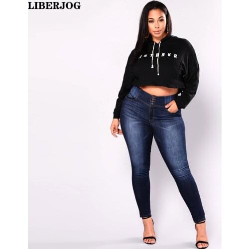 Женские джинсы стрейч LIBERJOG China At AliExpress