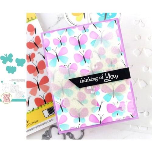 Butterfly Metal Cutting Dies and Stamps DIY Scrapbooking Card Stencil Paper Cards Handmade Album Stamp Die Sheets