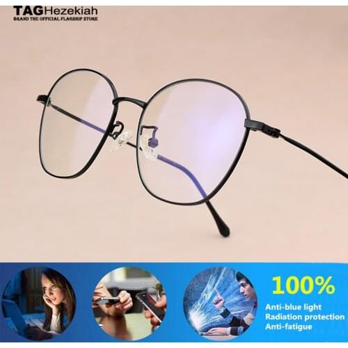 TAG blue light Glasses Women Light Blocking Filter Reduces Digital Computer Gaming Glasses Frame Men anti blue light glasses Men