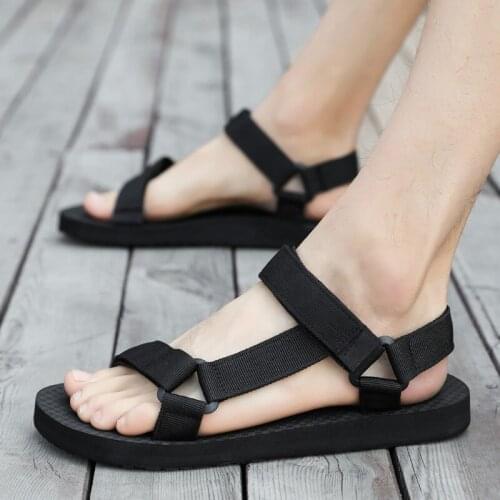 AODLEE Summer Men Sandals Gladiator Beach Casual Shoes Men Slippers Sport Water Flip Flops Sandalia Masculina Zapatos De Hombre