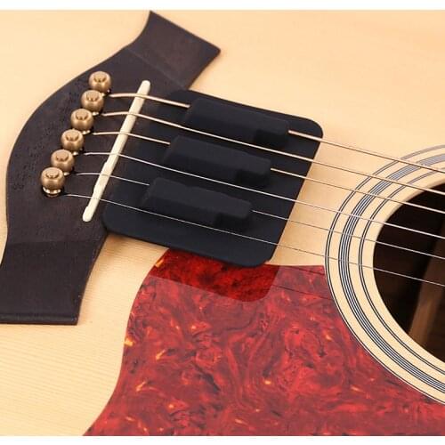 1 Pcs Guitar Mute Pad Silencer Practice Silence Musical Instruments Accessory ASD88