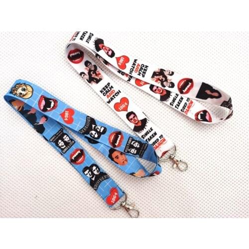 New Neck Strap Lanyards Badge Holder Rope Pendant Key Chain Accessorie