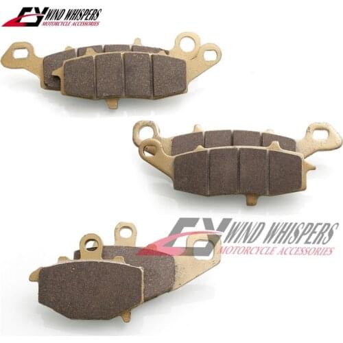 Front Rear Brake Pads For Kawasaki KLE 650 Versys 2007-2014 ER-6f ER6F ER-6n ER6N 2006-2016 Z750 ZR750 2004-2007