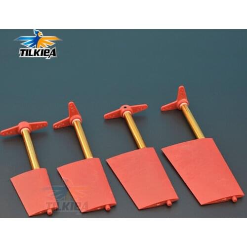 RC Boat Good Quality Big Glass Fiber Nylon Steering Rudder Height 50mm/60mm/70mm/80mm Straight Arm Or L Type Arm