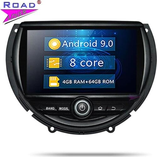 Roadlover Android 9.0 Car PC Media Center GPS Navigation Video For BMW Mini 2014- Player Stereo Radio Player Automagnitol NO DVD