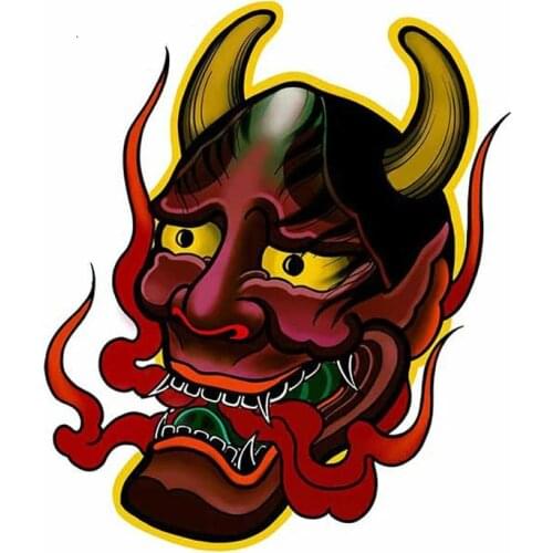 S50026# 13CM/15CM/17CM Personality PVC Decal For Samurai V2 Waterproof Car Sticker on Motorcycle Laptop Decorative Accessories