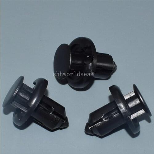 Shhworldsea 10mm Car Bumper Clips Rivet Retainer Fastener Auto Fender Liner Push type Clip For Honda Civic Accord CRV Prelude