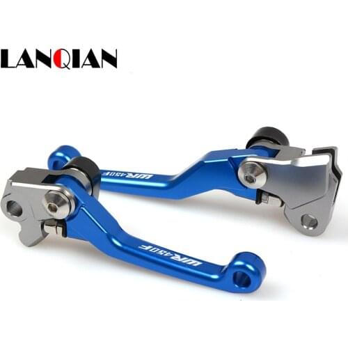 Motorcycle Dirt Bike Brake Clutch Lever for yamaha WR450F 2003-2018 Pit Bike Brake Clutch Handle logo WR 450F