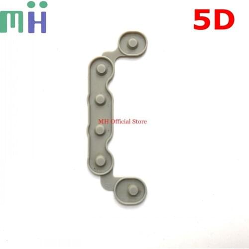 Second-hand For Canon 5D Back Cover Rear Button Conductive Resin Rubber Gasket Camera Replacement Spare Part