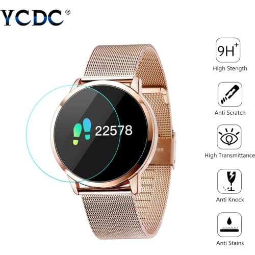 Watch Screen Film Protector 23-34mm Diameter Tempered Glass Protective For Smart Watch For Huawei Samsung Gear S2 S4 Lg Watch