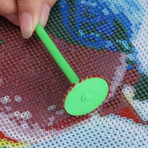 1 Set Diamond Painting Point Drilling Wheel Fast Picking-up Artifact Drilling Wheel Painting Tool Embroidery Gadget Tools