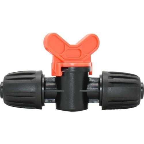 8/11 16mm hose Garden tap connector With lock nut 3/8 1/2 hose Irrigation valve water tap connector 20 pcs