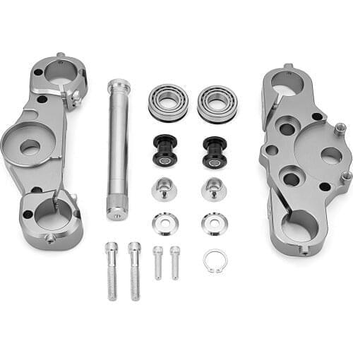 Motorcycle Accessories 6 Degree Raked Triple Tree Fit 23" Wheel For Harley Davidson Touring Model Bagger Dresser 2014-2021