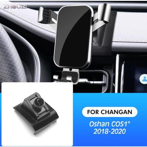 Car Mobile Phone Holder For Changan Cos1° 2018 2019 2020 Air Vent Mounts Stand GPS Gravity Navigation Bracket Car Accessories