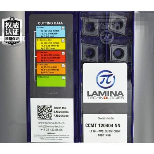 CCMT120408NN LT10 CNC blade carbide insert lathe tool 10pcs/lot Free shipping