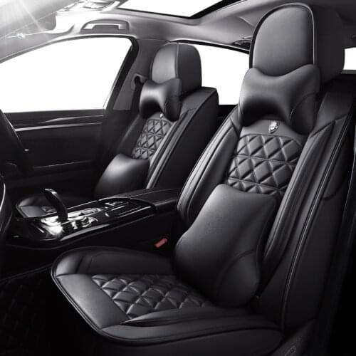 Black red car seat cover For mercedes benz w212 ml w164 w203 w205 w163 w204 w210 cla w169 gl x164 w211 e class gla accessories