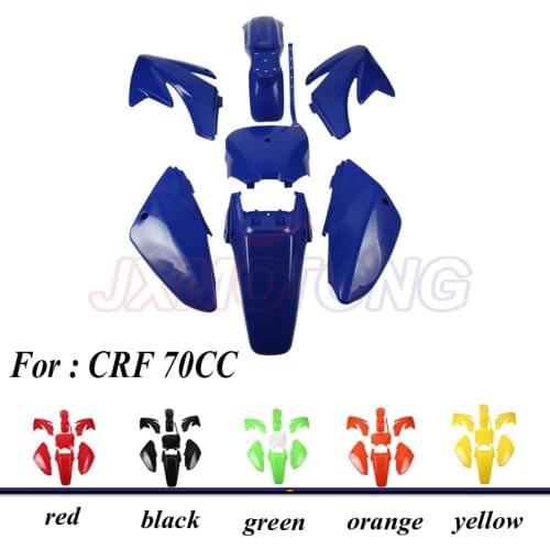 CRF 70 Plastic covers Fairing Kits CRF70 dirt Pit Bike Procket Bike Xmotos Baja DR50 49 50cc 70 90 110 Kayo HK 160