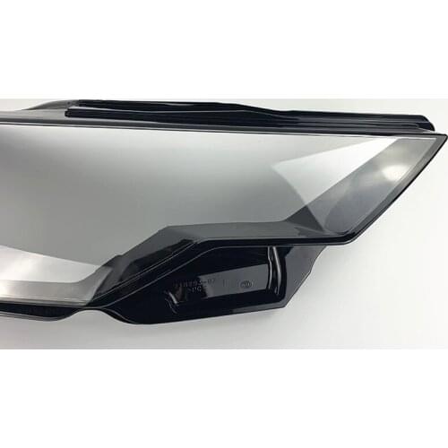 For Audi A6 A6L C8 Car Front Headlight Cover Lens Glass Transparent Lampshade Bright Head Light Caps Lamp Shell 2019-2021