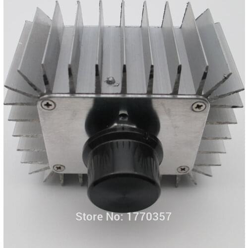 1PCS AC 220V 5000W SCR Electronic Voltage Regulator Speed Temperature Controller Dimming Dimmers