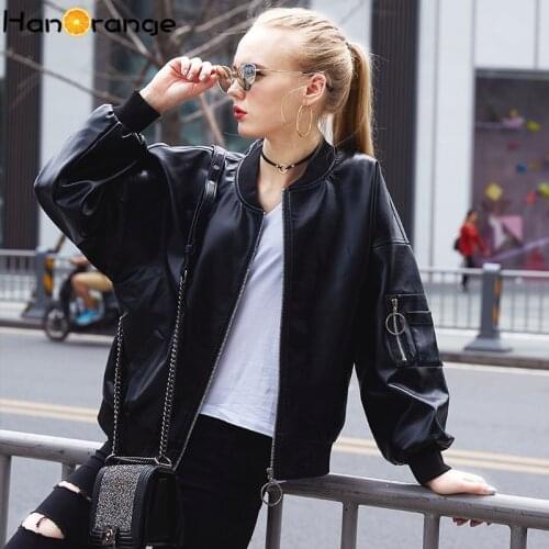 Hanorange Women's Leather Jackets