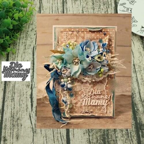 AddyCraft 2019NEW Polish language Metal cutting dies cut die Scrapbook paper craft knife mould blade punch stencil