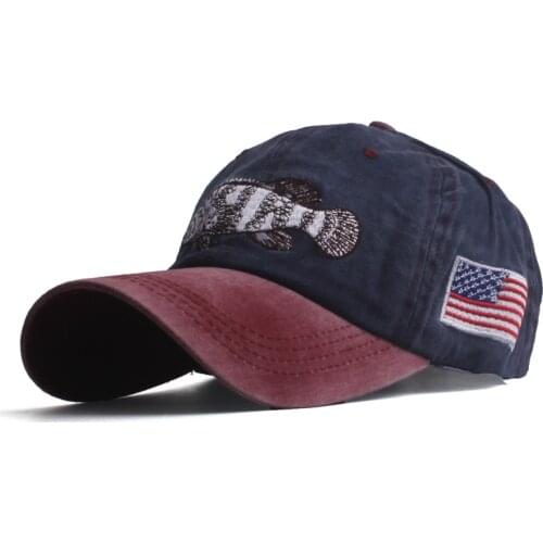 Mens Baseball Caps for Men Cap Style Women Hat Snapback Embroidery Fish Cap Trucker Casual Dad Hat Hip Hop Cap