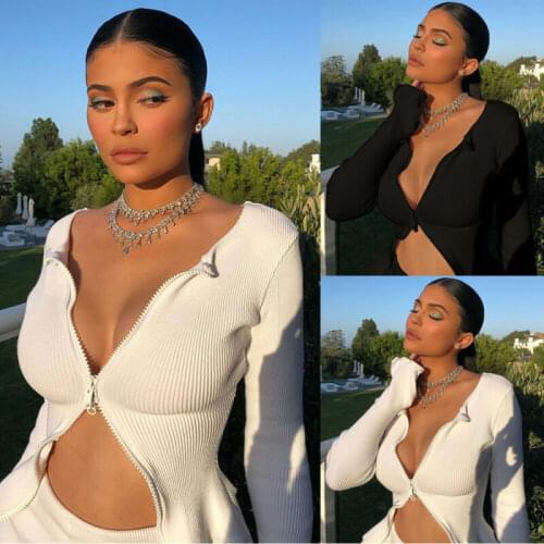 Autumn Women Jacket Slim Knit Solid Coat Cardigan Sweater Outwear Short Fall Warm Soft Fashion Sexy V-Neck Clubwear Lady Jacket