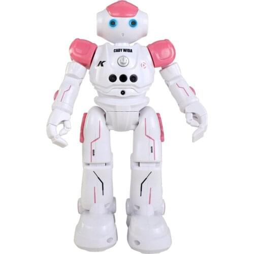 JJRC R2S Gesture Sensor Remote Control Robot Programming Dancing RC Robot 2.4G Intelligent Toy Program with Music Songs Lighting