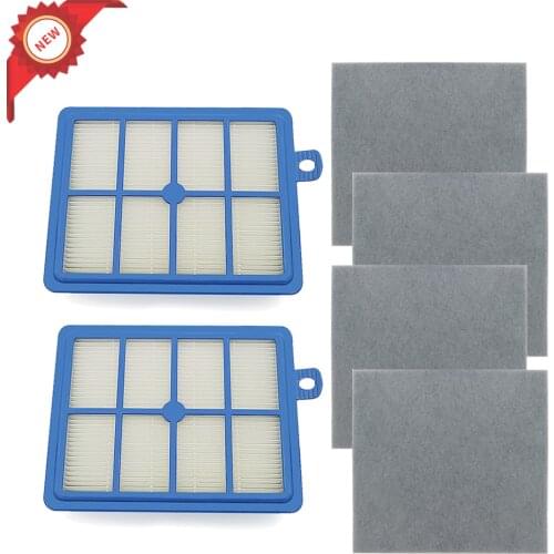 Dust Hepa Filter H12 H13+ Motor cotton filter for Philips Electrolux AEG Vacuum Cleaner replacement parts