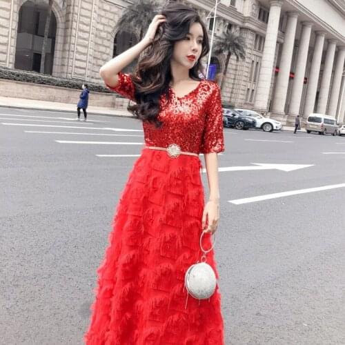 2019 summer new fashion womens personality irregular print shirt short-sleeved dress