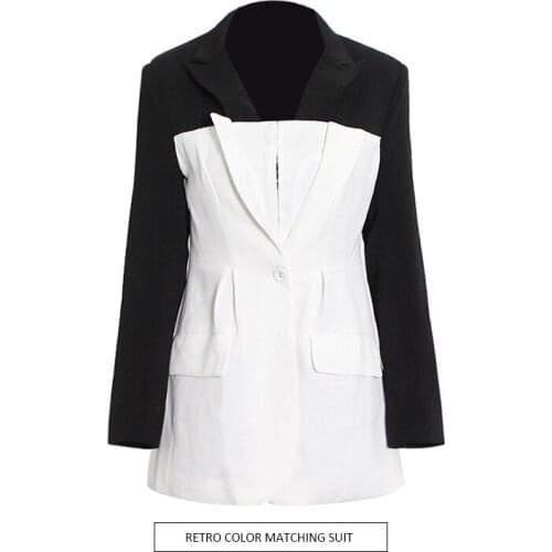 Женские прямые пиджаки SQLYZAWN China At AliExpress