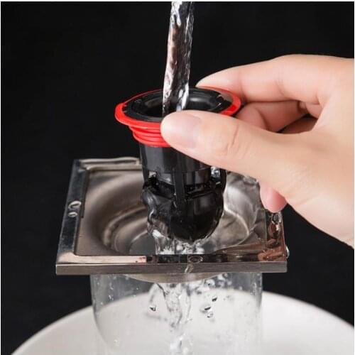 Bath Shower Floor Strainer Cover Plug Trap Siphon Sink Bathroom Drain Filter E5BE