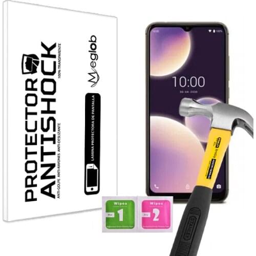 Screen protective Anti-Shock Anti-scratch Anti-Shatter compatible with Wiko View 4 Lite
