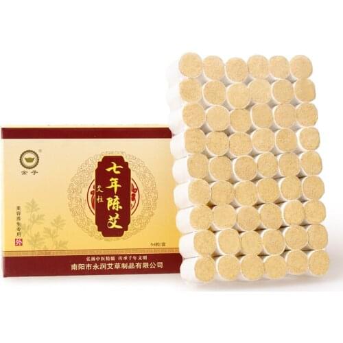 108 pcs 7 years Moxibustion moxa Strip Moxibustion Column acupoint Moxibustion body massage use