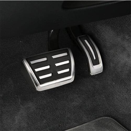 2pcs/set Sport Fuel Brake Pedal For Audi A4 A4L A6L A7 S7 A8 S4 RS4 A5 S5 RS5 8T Q5 SQ5 Q7 8R/FOR Porsche Macan Cayenne LHD