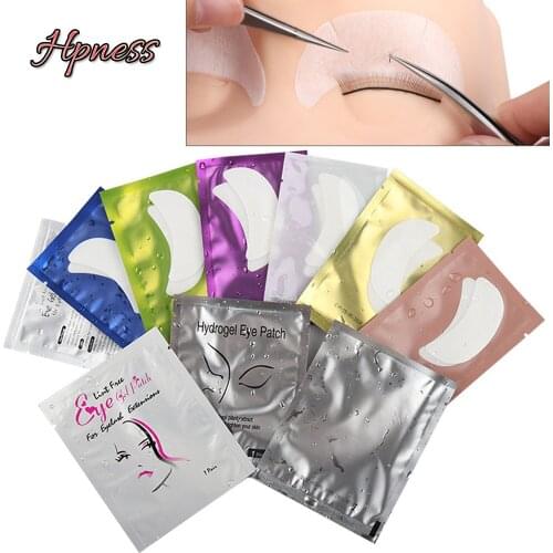 200 Pairs Gel Patch Grafting Under Eye Patches Lint Eyelashes Pad Makeup Eyepad Tools Free Stickers Your Logo Free Design