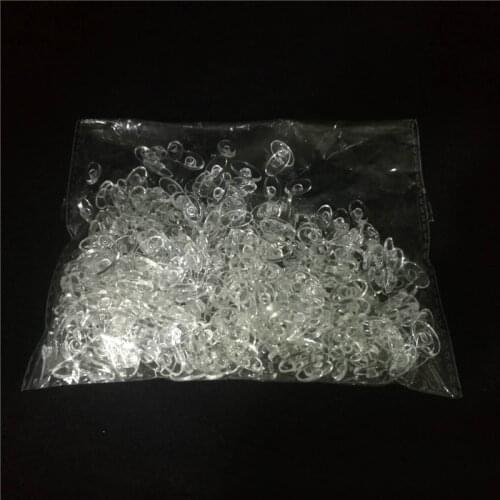 250 Pair Oval Silicone Push In Nose Pads Nonslip for Eyeglass Glasses Eyewear