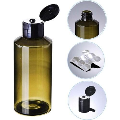 4Pcs 150ML Makeup Water Container For Cosmetics Liquid Soap Shampoo Perfume Gel Travel Bottles