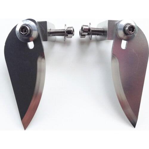 55*21mm RC Model Boat Water Knife Turn Fins for 60-75cm Electric / Nitro Power Remote Control Boats Feilun FT012 FT011 Parts