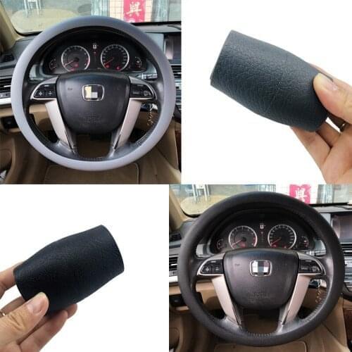 Car Silicone Steering Wheel Cover For Volkswagen Vw POLO Tiguan Passat Golf Jetta Bora Lavida Touareg Touran Beetle CC Phaeton