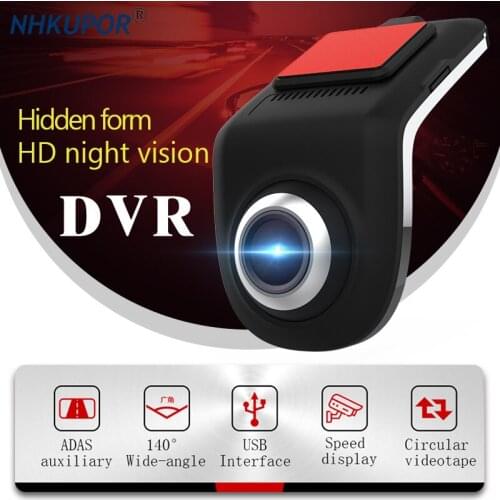 Car DVR Camera Zinc Alloy Recessed Android HD Big Screen Navigator ADAS Night Vision 24H Parking Monitor
