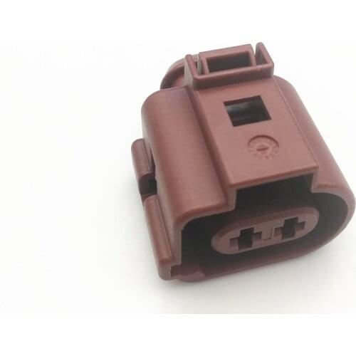 Free shipping 10pcs/lot 2 PIN FEMALE PLUG 1717692-2 CONNECTOR 3B0 973 722 A