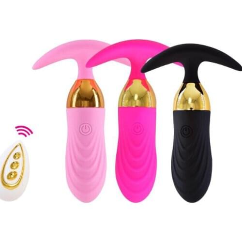 Wireless Anal Butt Plug Prostate Massager Remote Control Vibrating Egg Mini Bullet Clitoris Stimulator AV Vibrator Sex Toys