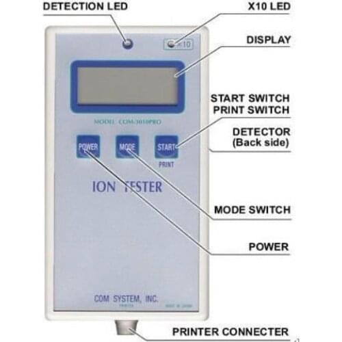 Fast arrival negative ion tester com-3010pro JAPAN ION TESTER solid products stone ion tester floor ion tester